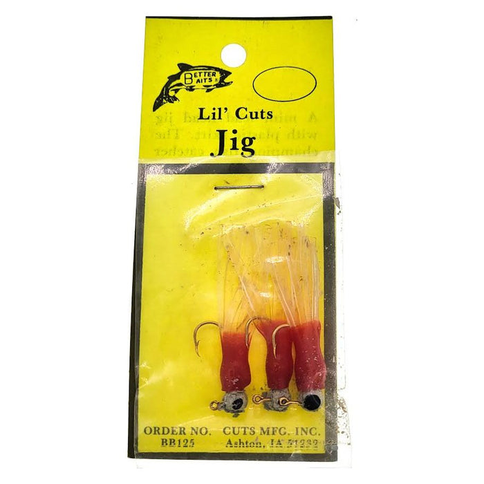 Better Baits Lil' Cuts Jigs 1/32 Oz Qty 3