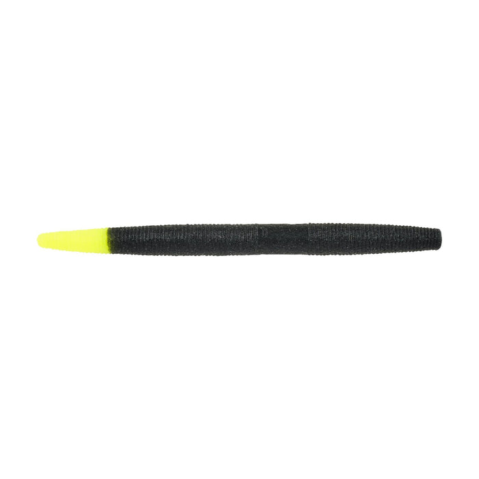 Berkley PowerBait MaxScent The General 5" Black/Chartreuse Qty 8 - FishAndSave