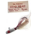 Better Baits Lead Head Jig 3/8 Oz Qty 1 - FishAndSave