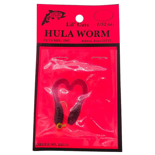 Better Baits Lil' Cuts Hula Worm 1/32 Oz Qty 2 - FishAndSave