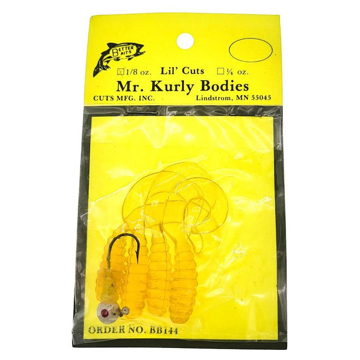 Better Baits lil' Cuts Mr. Kurly Bodies 1/8 Oz - FishAndSave