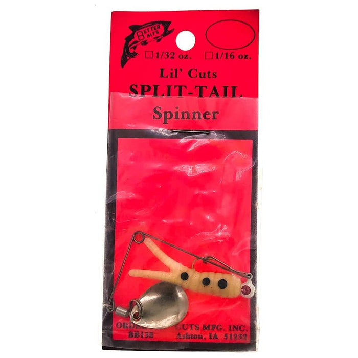 Better Baits Lil' Cuts Split Tail W/ Spinner 1/32 Oz Qty 1 - FishAndSave