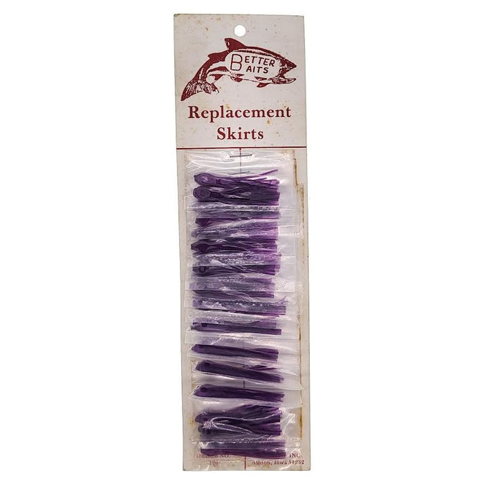 Better Baits Replacement Skirts Card Of 12 - FishAndSave