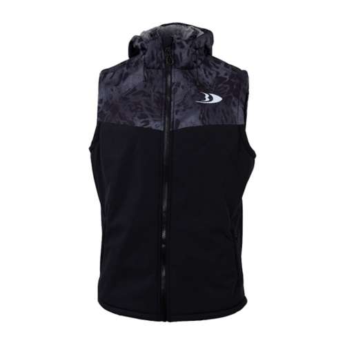 Blackfish Gale Softshell Vest Black/Pryn1 Blackout - FishAndSave