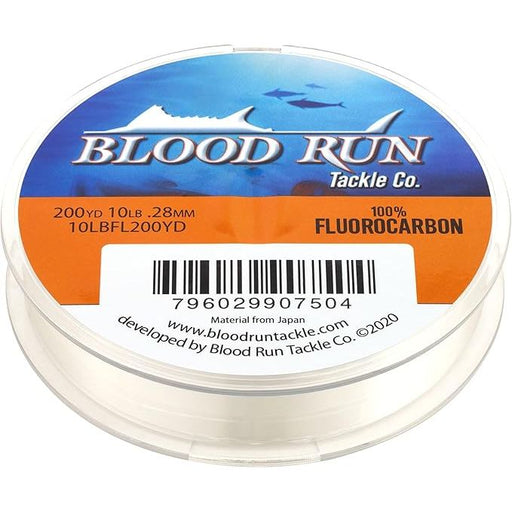 Blood Run Fluorocarbon Leader 200 Yds - FishAndSave