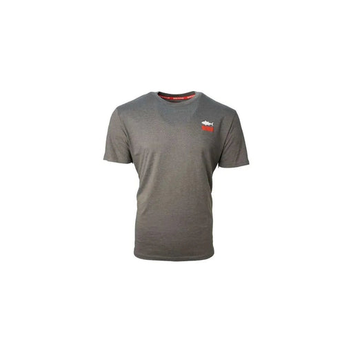 Bubba Ultimate Lifestyle Tee, Dark Grey Heather, Large - FishAndSave