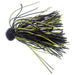 Cato Lures Pork Pals Rubber Jigs W/ Weed Guard 1/2 Oz Chartreuse/Purple/Brown - FishAndSave