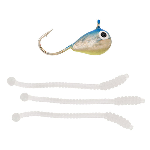 Celsius Stunner Jig 1/16 Oz Glow Silver Blue - FishAndSave