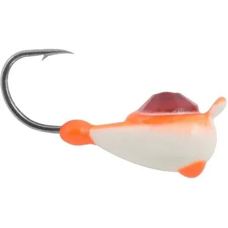 Celsius Tungsten Sparkler Jig 1/16 Oz Orange/Glow - FishAndSave