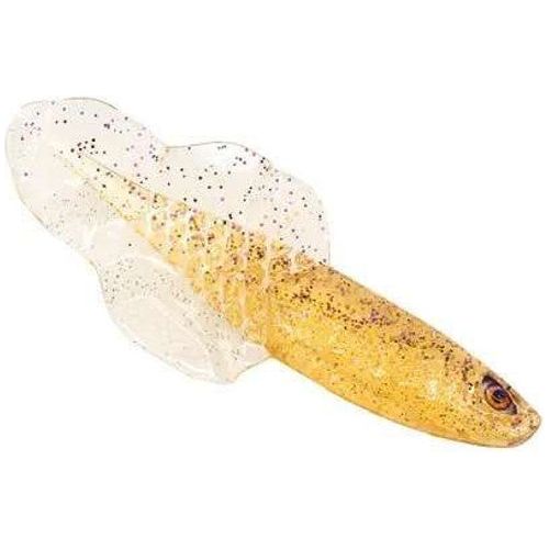 Chasebaits Flacid Shad 3" Gold Shiner Qty 7 - FishAndSave