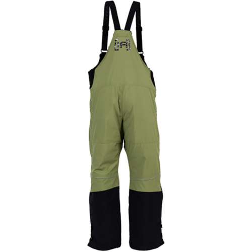 Clam IA Delta Float Bibs Sz 2XL Drab Green/Black - FishAndSave