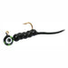 Custom Jigs Glow Tungsten Tutso Black W/Glow Spots/Black Body - FishAndSave