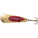 Custom Jigs Slender Spoon 1/16 Oz Gold Red - FishAndSave