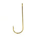 Danielson Aberdeen Hook Single Bag Sz 1/0 Gold Qty 8 - FishAndSave