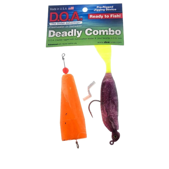 DOA Deadly Combo Clacker W/ Swimbait - FishAndSave