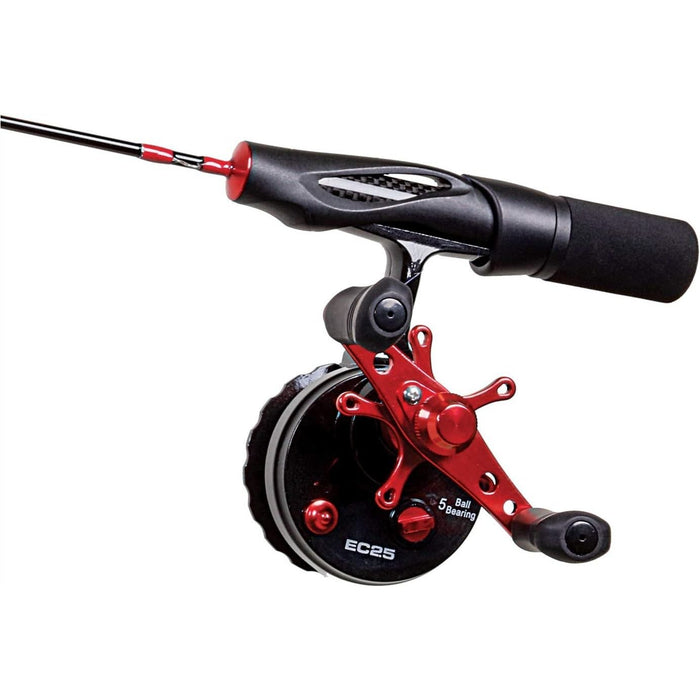 Eagle Claw IESC28MIC EC2.5 Ice Rod 24" Medium Inline Combo - FishAndSave