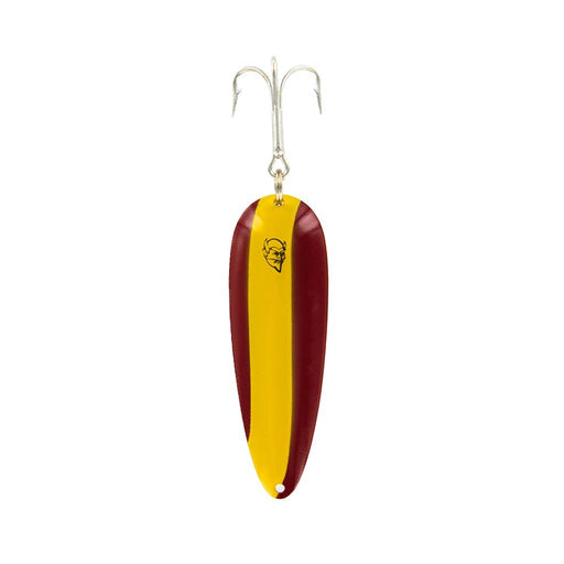 Eppinger Dardevle IMP Spoon 2-1/4" 2/5 Oz Red/Yellow Stripe Nickle Blade - FishAndSave