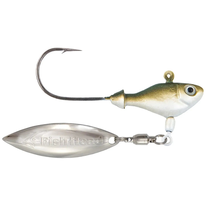 Fish Head Spin Jighead 1/2 Oz 5/0 Hook Qty 1 - FishAndSave