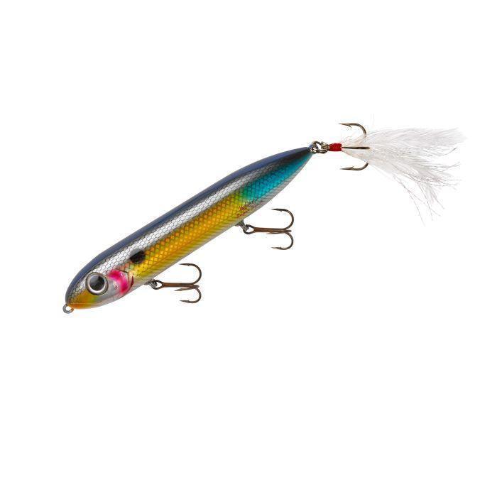 Heddon Feathered Dressed Super Spook - Wounded Shad - FishAndSave