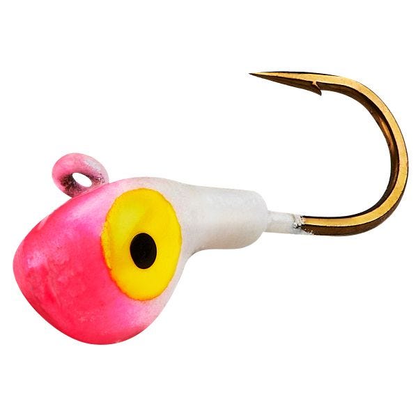 Lindy Tungsten Toad #8 Pink Glow Qty 1 - FishAndSave