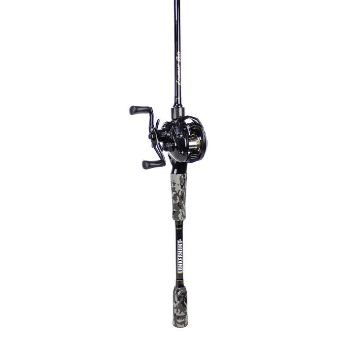 Lunkerhhunt Combat Medium Heavy Baitcaster Combo 7' left Handed - FishAndSave