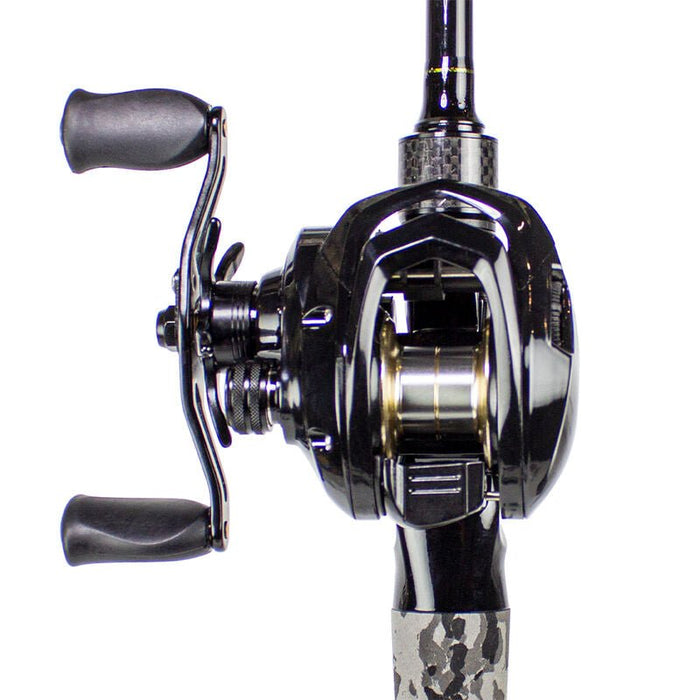 Lunkerhhunt Combat Medium Heavy Baitcaster Combo 7' left Handed - FishAndSave