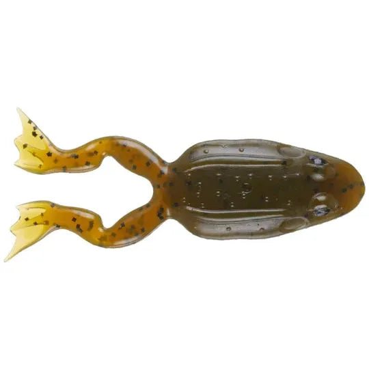 Lunkerhunt Finesse Frog 3" 1/4 Oz Green Pumpkin Qty 5 - FishAndSave