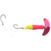 Mack's Lure Wally Pop Crawler Series Spinner 72" Leader Fluorescent Pink - Fluorescent Yellow - Pink Sparkle - FishAndSave