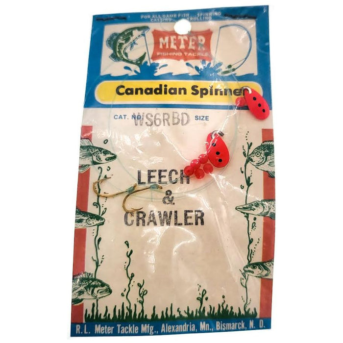 Meter Fishing Tackle Canadian Spinner Leech & Crawler Harness - FishAndSave