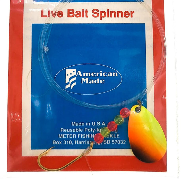 Meter Fishing Tackle Live Bait Spinner - FishAndSave