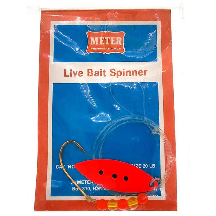 Meter Fishing Tackle Live Bait Spinner Willow Blade - FishAndSave