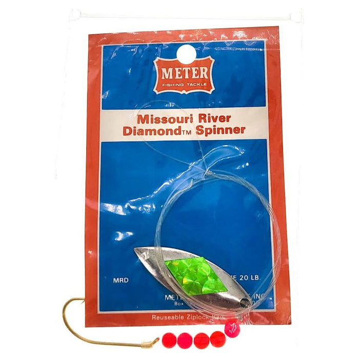 Meter Fishing Tackle Missouri River Diamond Spinner Qty 1 - FishAndSave