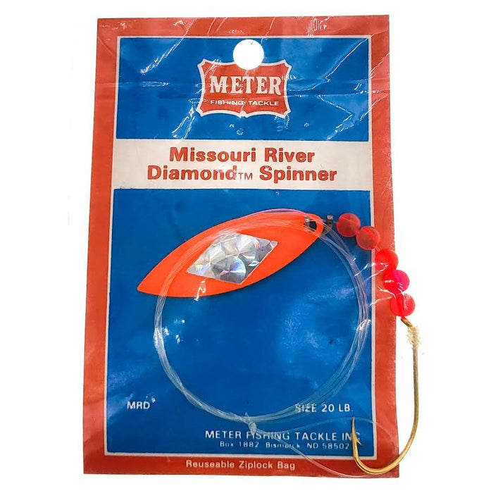 Meter Fishing Tackle Missouri River Diamond Spinner Qty 1 - FishAndSave