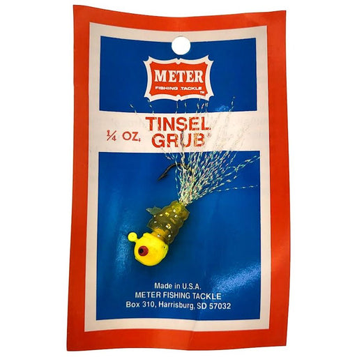 Meter Fishing Tackle Tinsel Grub Round Head Qty 1 - FishAndSave