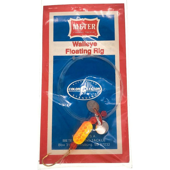 Meter Fishing Tackle Walleye Floating Rig Yellow Orange - FishAndSave