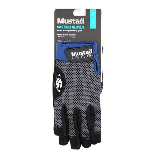 Mustad Casting Gloves Sz large - FishAndSave