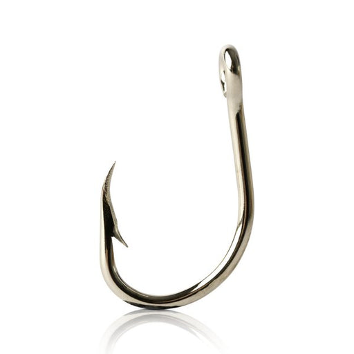 Mustad O'Shaughnessy Live Bait Nickel Qty 50 - FishAndSave