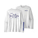 Mustad Solar Tuna Long Sleeve XL White - FishAndSave