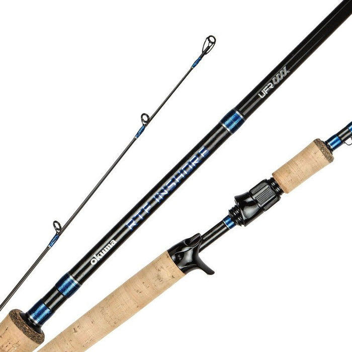 Okuma RTF - C - 701M - CR RTF Inshore Casting Rod 7'1" Medium 1 Piece - FishAndSave