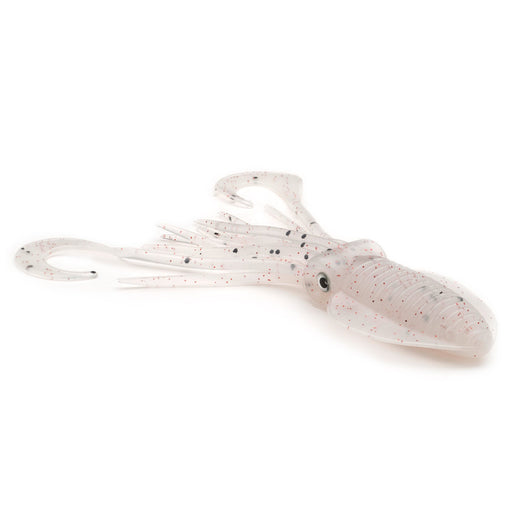 P - Line Twin Tail Squid Skirt 4.5" Qty 3 Pink/Red - Black Flake - FishAndSave