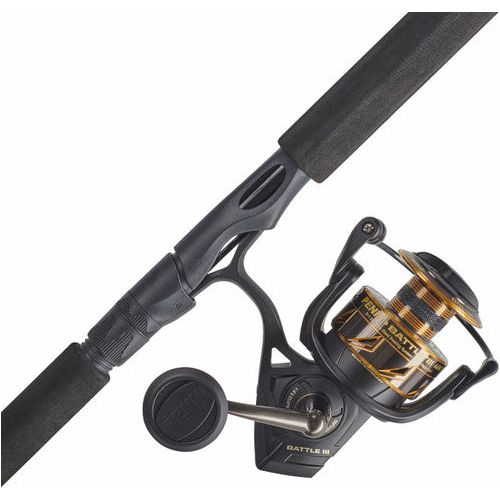 Penn BTLIII6000902MH Battle III Spinning Combo Sz 6000 Reel 9' 2pc MH