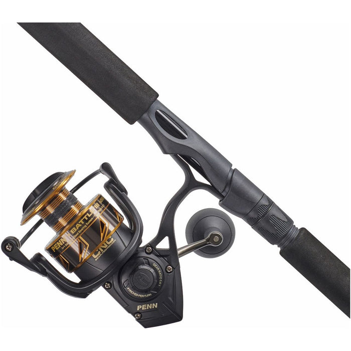 Penn BTLIII6000902MH Battle III Spinning Combo Sz 6000 Reel 9' 2pc MH - FishAndSave