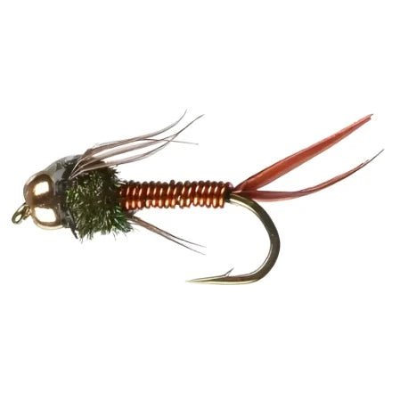 Perfect Hatch Beadhead Copper John Nymph QTY 2 - FishAndSave