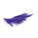 Perfect Hatch Salmon Articulated Leech #06 Purple - FishAndSave