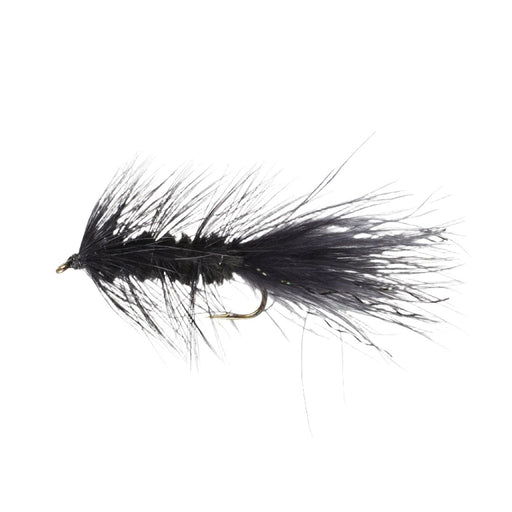 Perfect Hatch Streamer Wooly Bugger #06 Black Qty 2 - FishAndSave