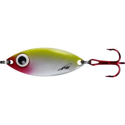 PK Lures PK Spoon Pearl Chartreuse Glow - FishAndSave