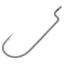 Pro - X Hard Bend Offset Worm Hooks Forged Nano Finish QTY 5 - FishAndSave