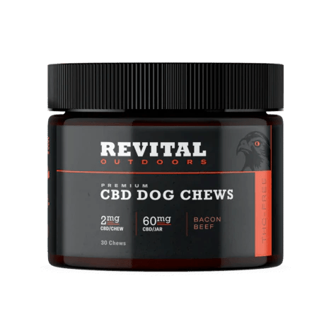 Revital Outdoors CBD Beef Flavor Dog Treat 2mg QTY 30 - FishAndSave