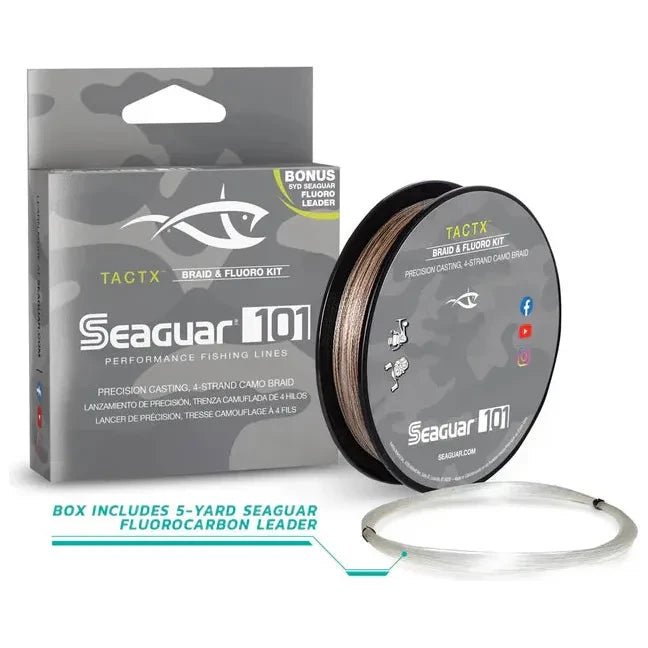 Seaguar 101 Tactx Braid Camo - FishAndSave