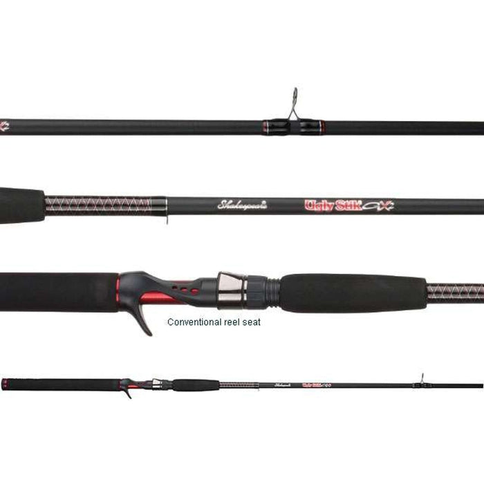 Shakespeare Ugly Stik GX2 Casting Rod 6'6" MH 2 - Pc - FishAndSave